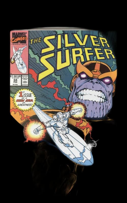 Marvel Silver Surfer (1987 2nd Series) #34 Comic Book CGC Graded