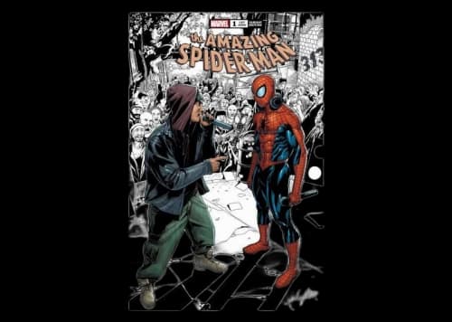 Marvel The Amazing Spider-Man (2022) #1 Eminem Spotlight Variant Comic Book