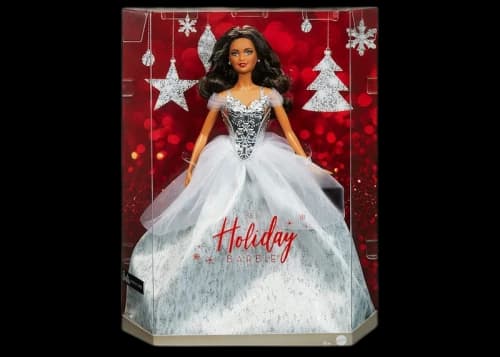 Mattel Barbie Signature 2021 Holiday - Brunette Hair Doll