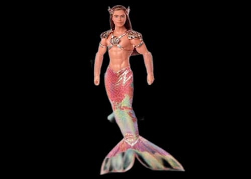 Mattel Barbie Signature King Ocean Ken Merman Doll