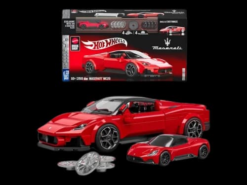 Mattel Brick Shop Hot Wheels Maserati MC20 Building Set