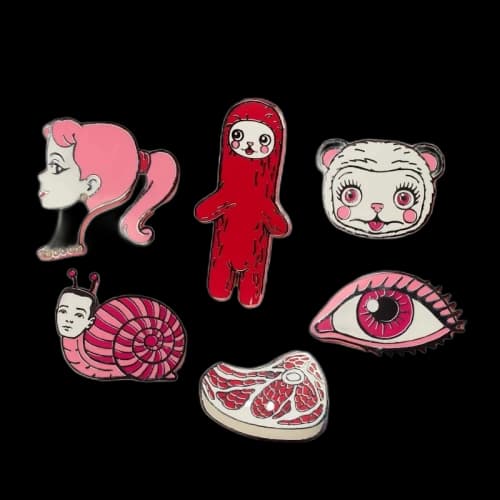 Mattel Mark Ryden x Barbie Enamel Pins