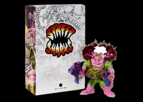 Mattel Street Sharks Clambo Action Figure