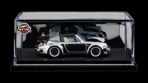Mattel Hot Wheels RLC exclusive 1988 Porsche 911 Targa Turbo With CHASE Version Premium Pure Chrome Plating