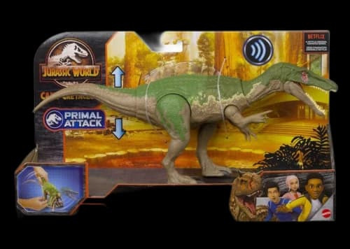Mattel Jurassic World Camp Cretaceous Sound Strike Baryonyx Grim Action Figure