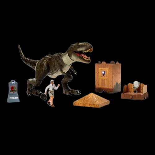 Mattel Jurassic World Hammond Collection Outhouse Chaos Set 2022 SDCC Exclusive