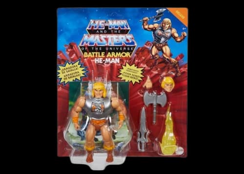 Mattel Masters of the Universe Origins Deluxe Battle Armor He-Man Action Figure
