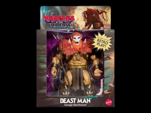 Mattel Masters of the Universe Origins Deluxe Beast Man Action Figure