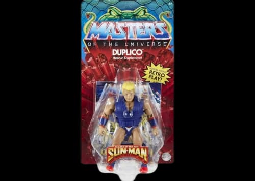 Mattel Masters of the Universe Ruler of the Sun-Man Duplico Action Figure