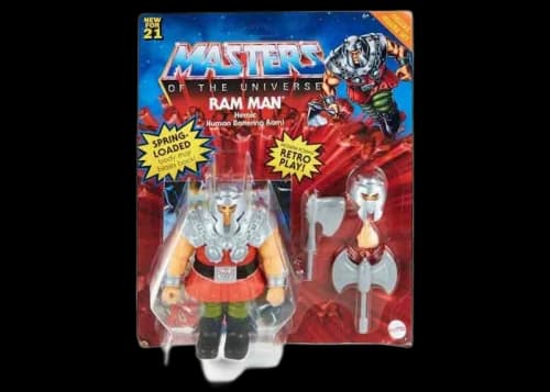 Mattel Ram Man Masters of the Universe Origins Classic Motu Action Figure