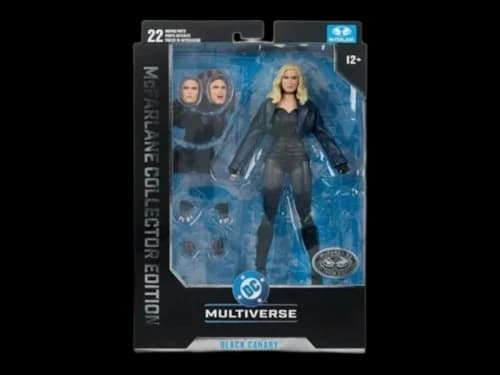 McFarlane Toys DC Multiverse Collector’s Edition Black Canary (Platinum) Action Figure