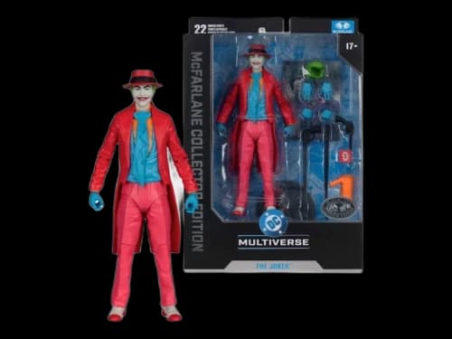 McFarlane Toys DC Multiverse Collector’s Edition The Joker (Platinum) Action Figure