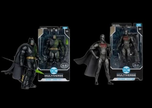 McFarlane Toys Batman (Armor Suit) and Superman (False God) Dawn of Justice Action Figure Set