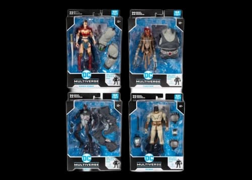 McFarlane Toys DC Multiverse: Last Knight on Earth Wave 1 Set of 4 (Bane BAF) Action Figure