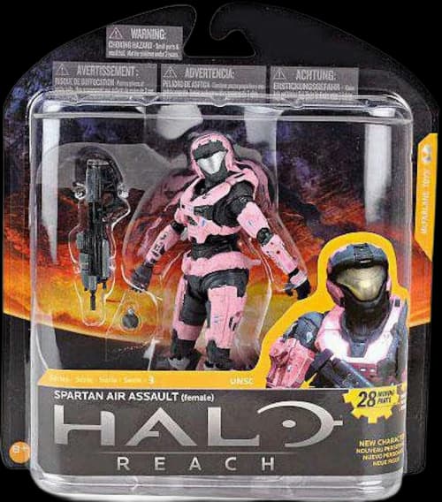 McFarlane Toys Halo Series 3 Spartan Air Assault Female Action Figure