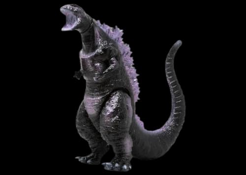 Medicom Godzilla 2016 Fire Laser Night Battle Ver. Sofubi Figure Black