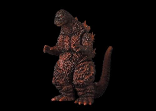 Medicom Toy New Art Guild Godzilla 1995 Standard Size Mouth Closed Action Figure