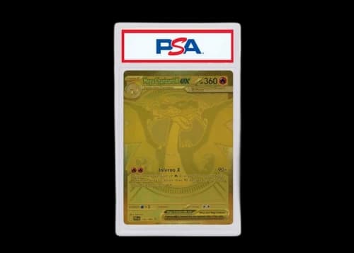 Mega Charizard X ex 2025 Pokémon Phantasmal Flames 130/094 (PSA or BGS Graded)