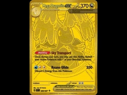 Mega Dragonite ex 2026 Pokémon Ascended Heroes Mega Hyper Rare 295/217 (Ungraded)