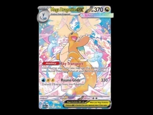 Mega Dragonite ex 2026 Pokémon Ascended Heroes Special Illustration Rare 290/217 (Ungraded)