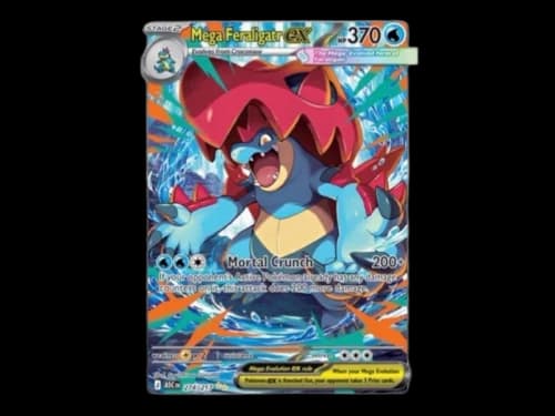 Mega Feraligatr ex 2026 Pokémon Ascended Heroes Special Illustration Rare 274/217 (Ungraded)