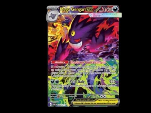 Mega Gengar ex 2026 Pokémon Ascended Heroes Special Illustration Rare (Ungraded)
