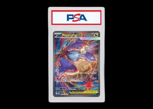 Mega Latias ex 2025 Pokémon Mega Evolution Mega Evolution Special Illustration Rare #181/132 (PSA or BGS Graded)