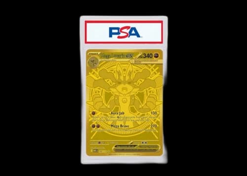 Mega Lucario ex 2025 Pokémon Scarlet & Violet Mega Evolution Hyper Rare 188/132 (PSA or BGS Graded)
