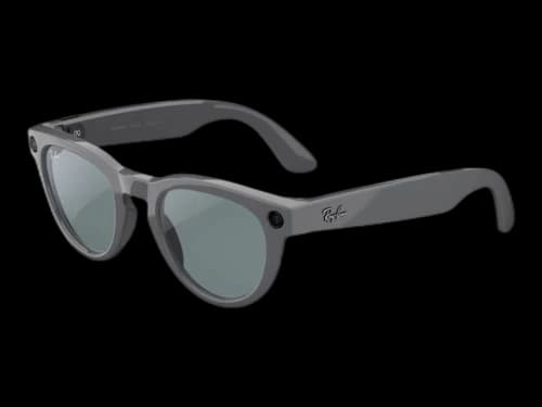 Meta Headliner Glasses (Gen 2) Stardard 0RW4013_6702CE50 Shiny Asteroid Grey/Clear to Emerald Transition