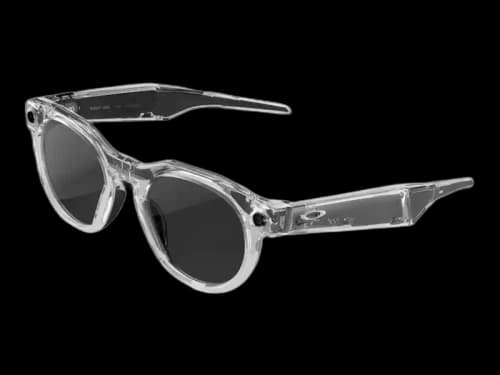 Meta x Oakley HSTN Glasses 0OW8002 800205 Clear/Clear Grey Transition