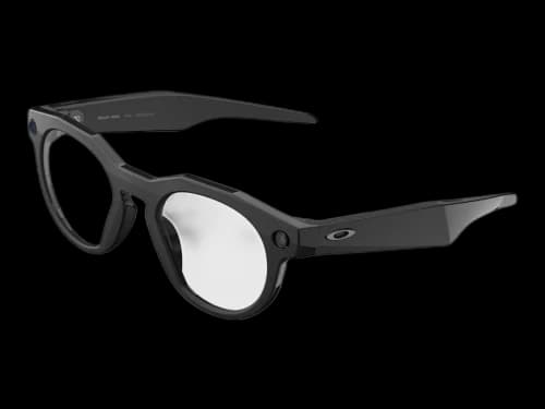 Meta x Oakley HSTN Glasses 0OW8002 800207 Black/Clear