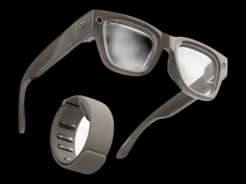 Meta x Ray-Ban Display & Neural Band AI Glasses (Standard Size 2) SK-1001220-01 Sand