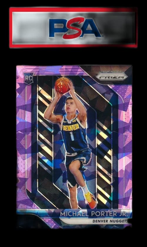 Michael Porter Jr. 2018 Panini Prizm Rookie Purple Ice /149 #32 (PSA or BGS Graded)