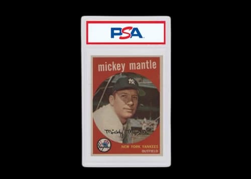 Mickey Mantle 1959 Topps #10 (PSA or BGS Graded)