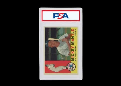Mickey Mantle 1960 Topps #350 (PSA or BGS Graded)