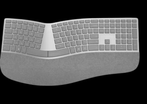Microsoft Surface Ergonomic Wireless Keyboard 3RA-00022 Gray