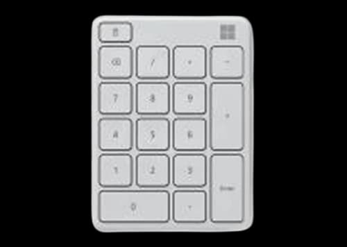 Microsoft Wireless Number Keypad 23O-00032 Glacieer