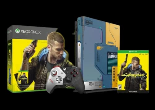 Microsoft Xbox One X 1TB Cyperpunk 2077 Console (FMP-00244) US Plug