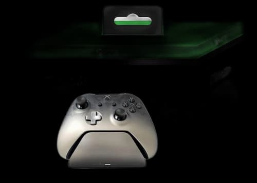 Microsoft Xbox Pro Controller Gear Charging Stand CSXBOX1RN-00PHB Phantom Black
