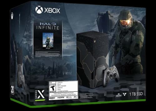 Microsoft Xbox Series X 1TB Halo Infinite Limited Edition Console Bundle (EU Plug) C8Y-00031 / C8Y-00032