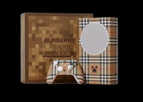 Microsoft Xbox x Burberry x Minecraft Console (EU Plug)