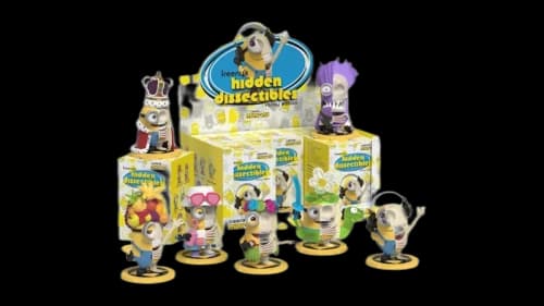 Mighty Jaxx Freenys Hidden Dissectibles Minions Series 01 - Vacay Edition Sealed Case (6 Blind Boxes)