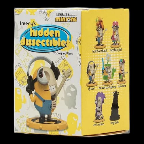 Mighty Jaxx Freenys Hidden Dissectibles Minions Series 01 - Vacay Edition Single Blind Box