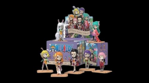 Mighty Jaxx Freenys Hidden Dissectibles: One Piece (Ladies Edition) Sealed Case (6 Blind Boxes)