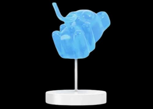 Mighty Jaxx Jason Freeny Immaculate Confection: Gummi Fetus (Blue Rasberry Edition)