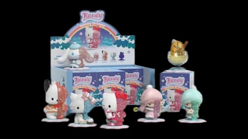 Mighty Jaxx Kandy: Sanrio Snowy Dreams Sealed Case (6 Blind Boxes)