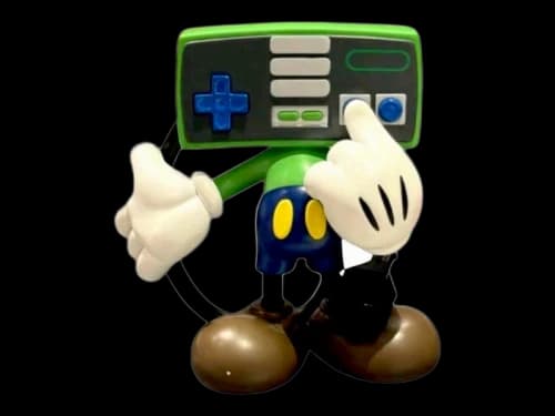 Mighty Jaxx Play Yourself (Green Bro Edition) By Christian Brennan Vinyl Figure