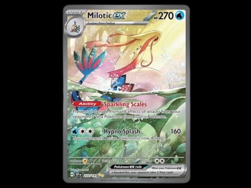 Milotic ex 2025 Pokémon Scarlet & Violet Surging Sparks Special Illustration Rare 237/191 Ungraded