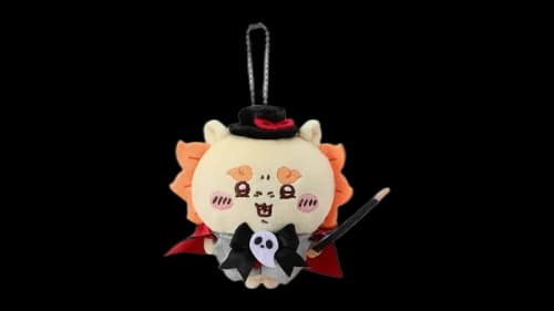 Miniso Chiikawa Magical Circus Series Halloween Season Shisa Plush Keychain