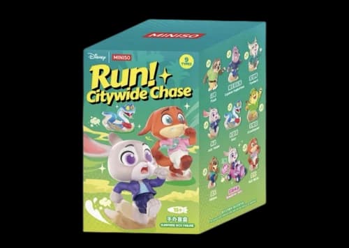 Miniso Disney Zootopia 2 Run! Citywide Chase Series Figure Single Blind Box